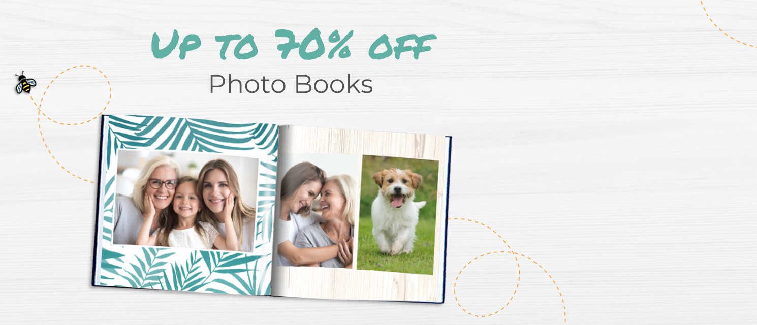 Blooming Marvellous! : Up to 70% off Photo Books with code BLOOMBOOK19
